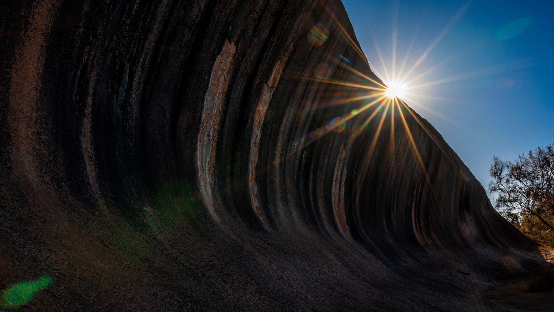 Wave Rock @ Sunset, Hyden, Australia