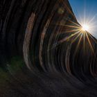 Wave Rock @ Sunset, Hyden, Australia