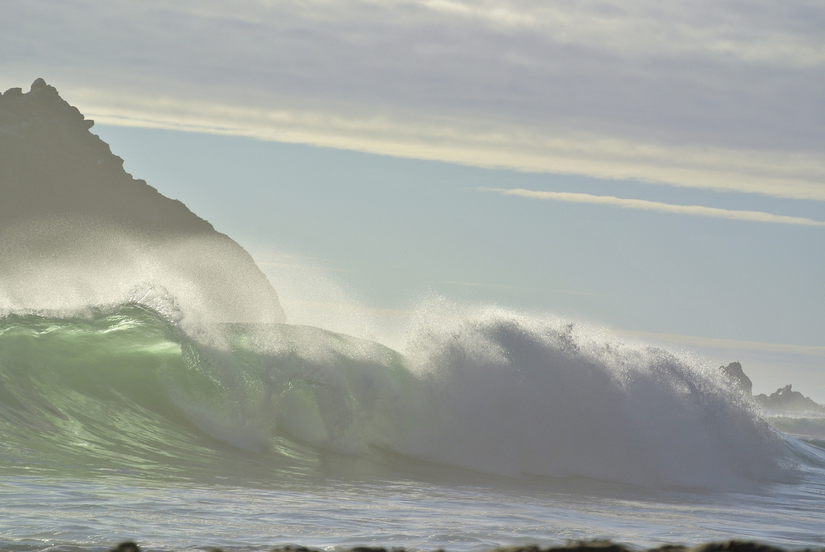 Waves near Santa Cruz