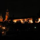 Wawel bei Nacht