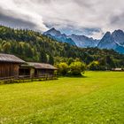 Waxensteinblick in Garmisch