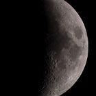 waxing crescent moon