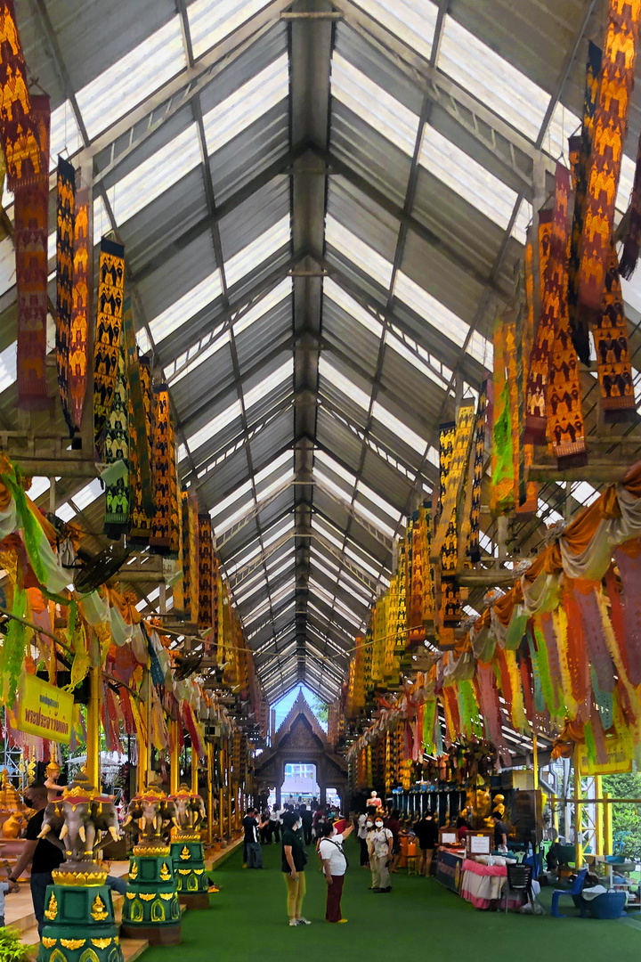 Way into the temple complex