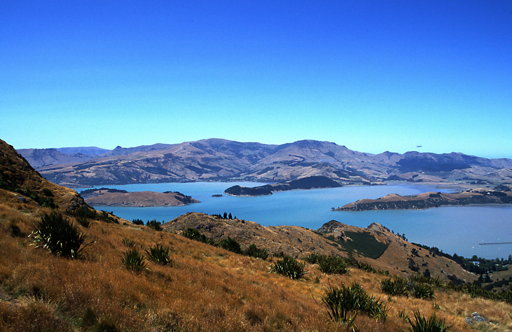 Way to Akaroa Neuseeland