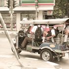 Way to school in Bangkok