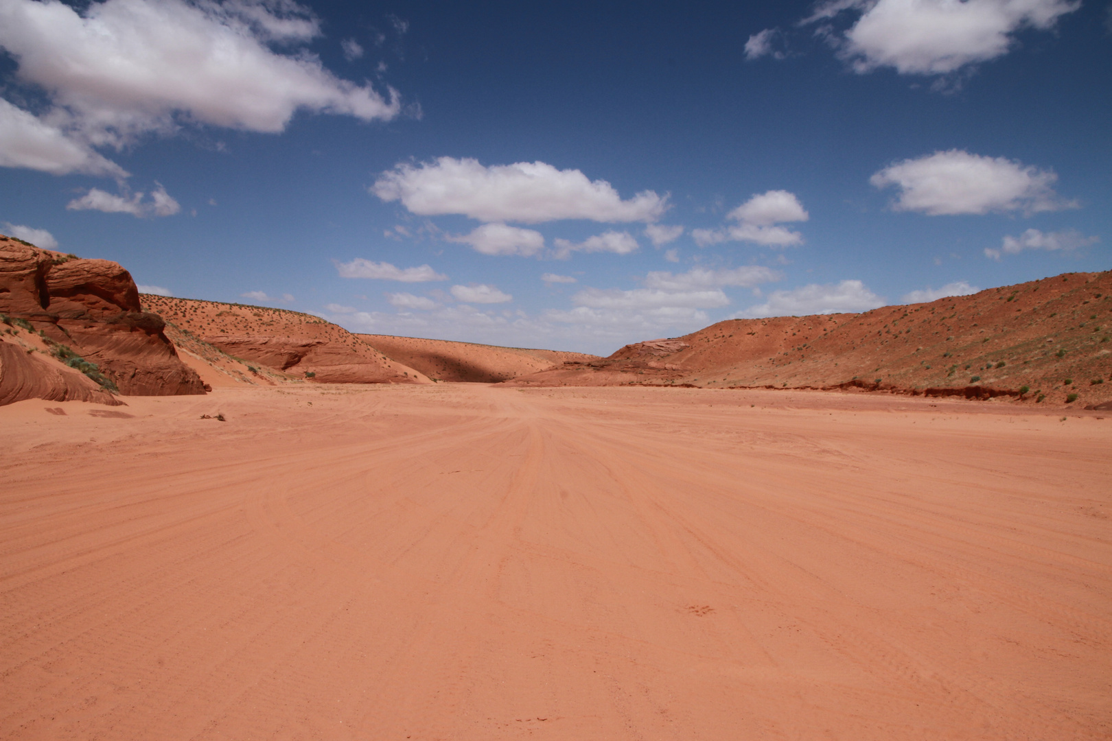 Way to the canyon