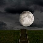 way to the moon...