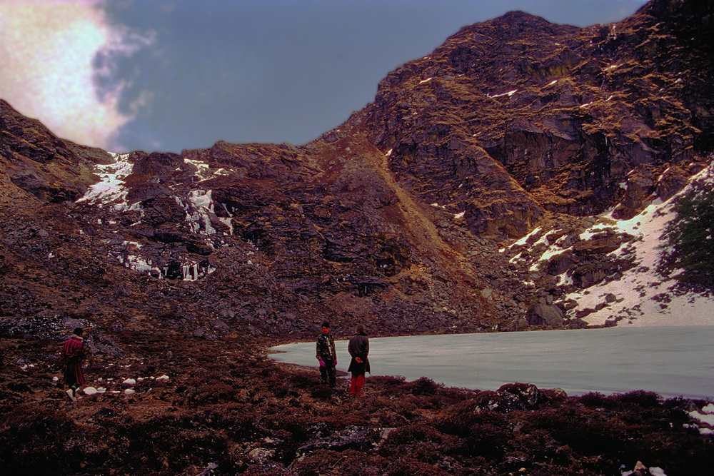 Way up to the Labatama pass