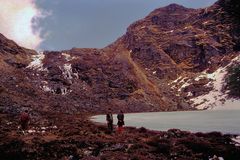 Way up to the Labatama pass