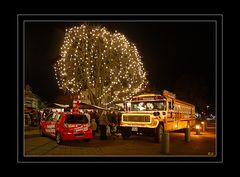 WAZ Weihnachts - Bus in Gladbeck