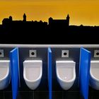 WC mit Ausblick auf die Nürnberger Burg :-)