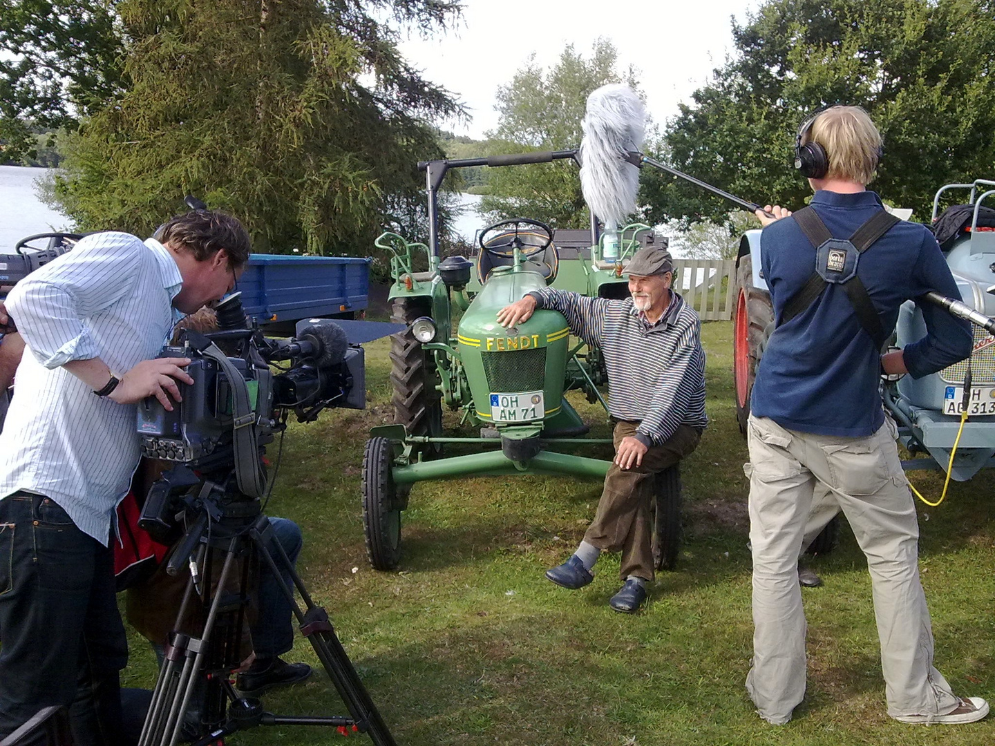 WDR Fernsehteam beim Club de olen Treckers e.V.