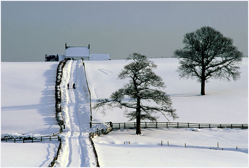 We don't get snow in England