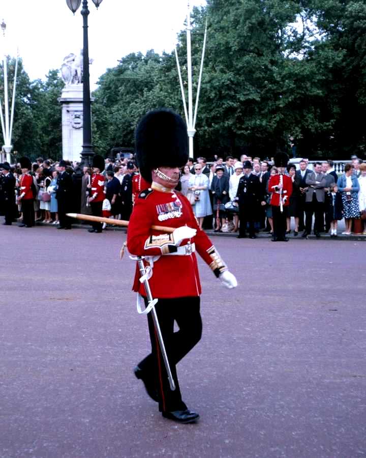 WE in London - The chief of the royal guard