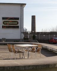 We sit inside and we play