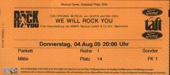we will rock you