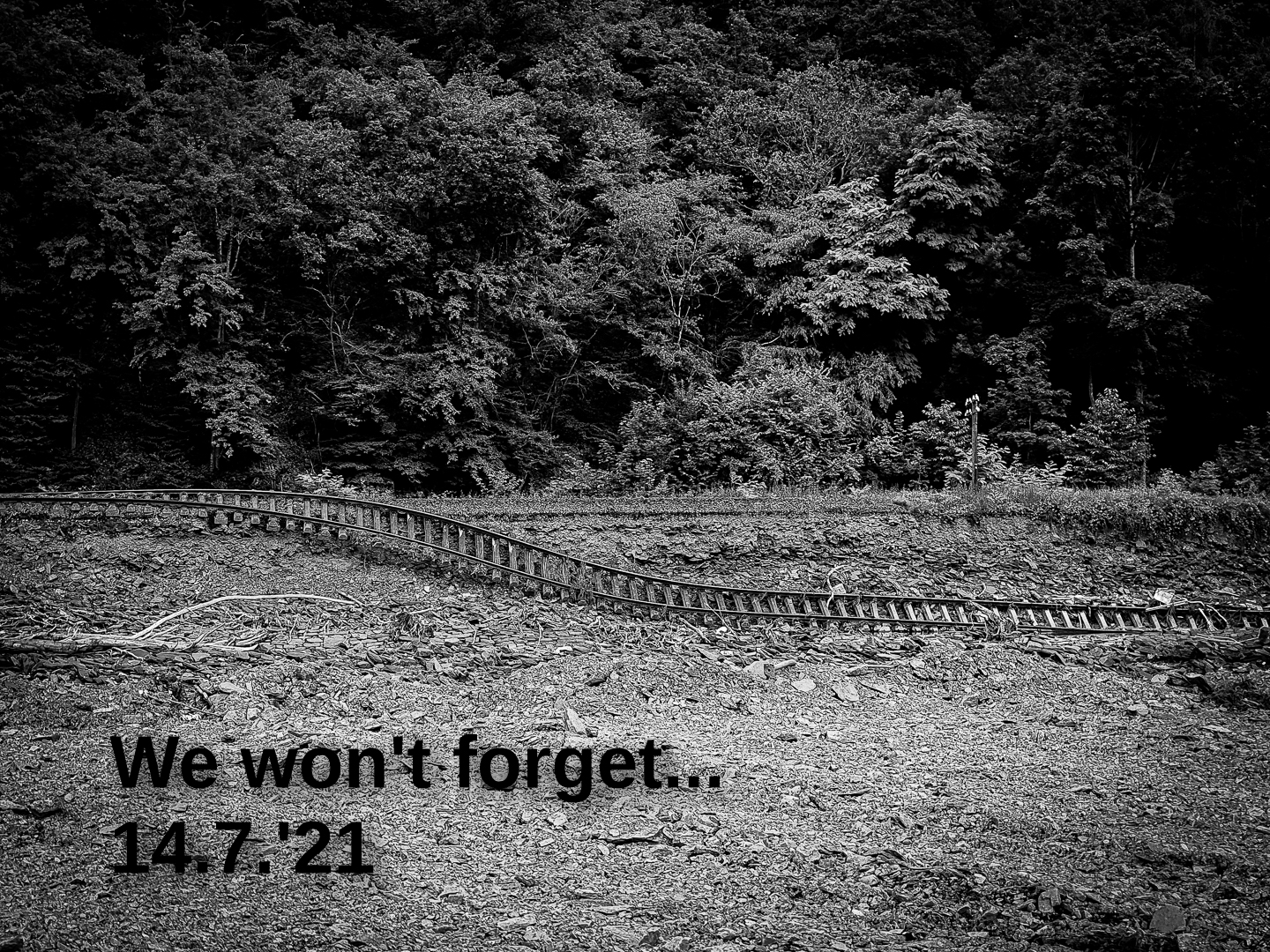 We won't forget