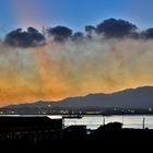 Weather capers over Santiago de Cuba