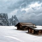 Weather vagaries on the Seiser Alm