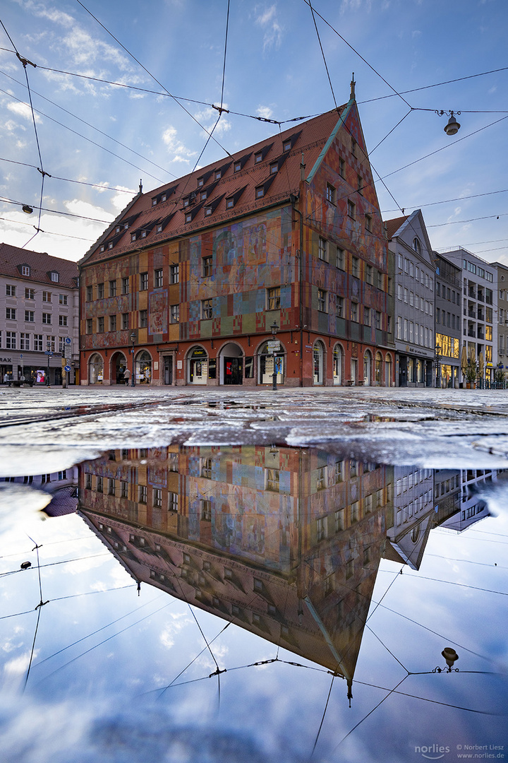 Weberhaus Spiegelung