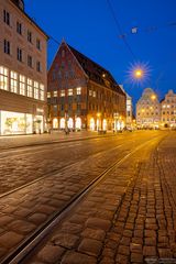 Weberhaus zur Blauen Stunde