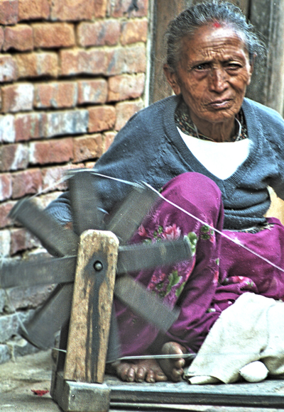 Weberin in Nepal