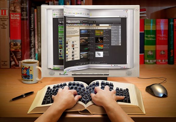 Websurfen mit dem Bookputer