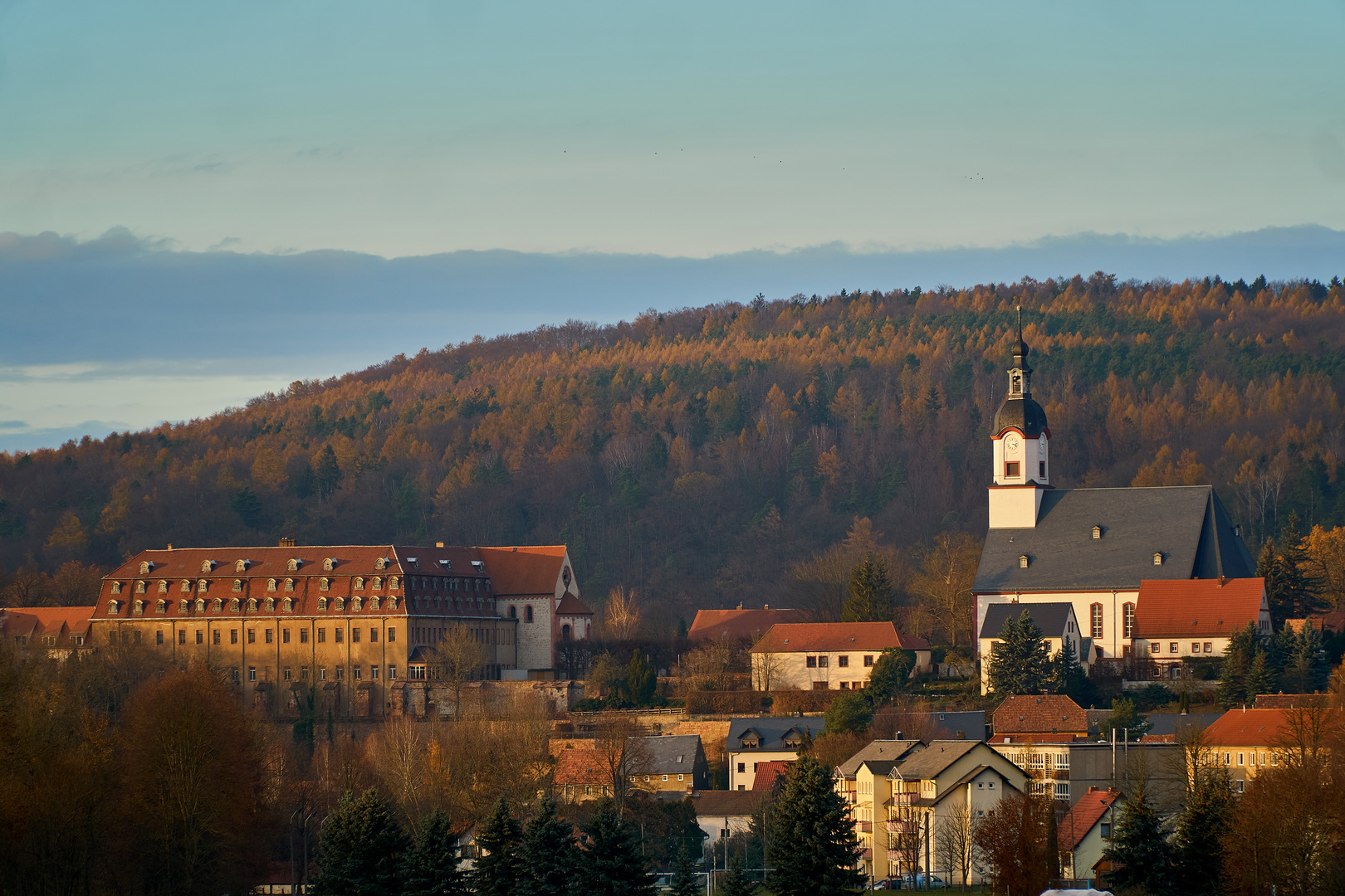 Wechselburg im Herbst