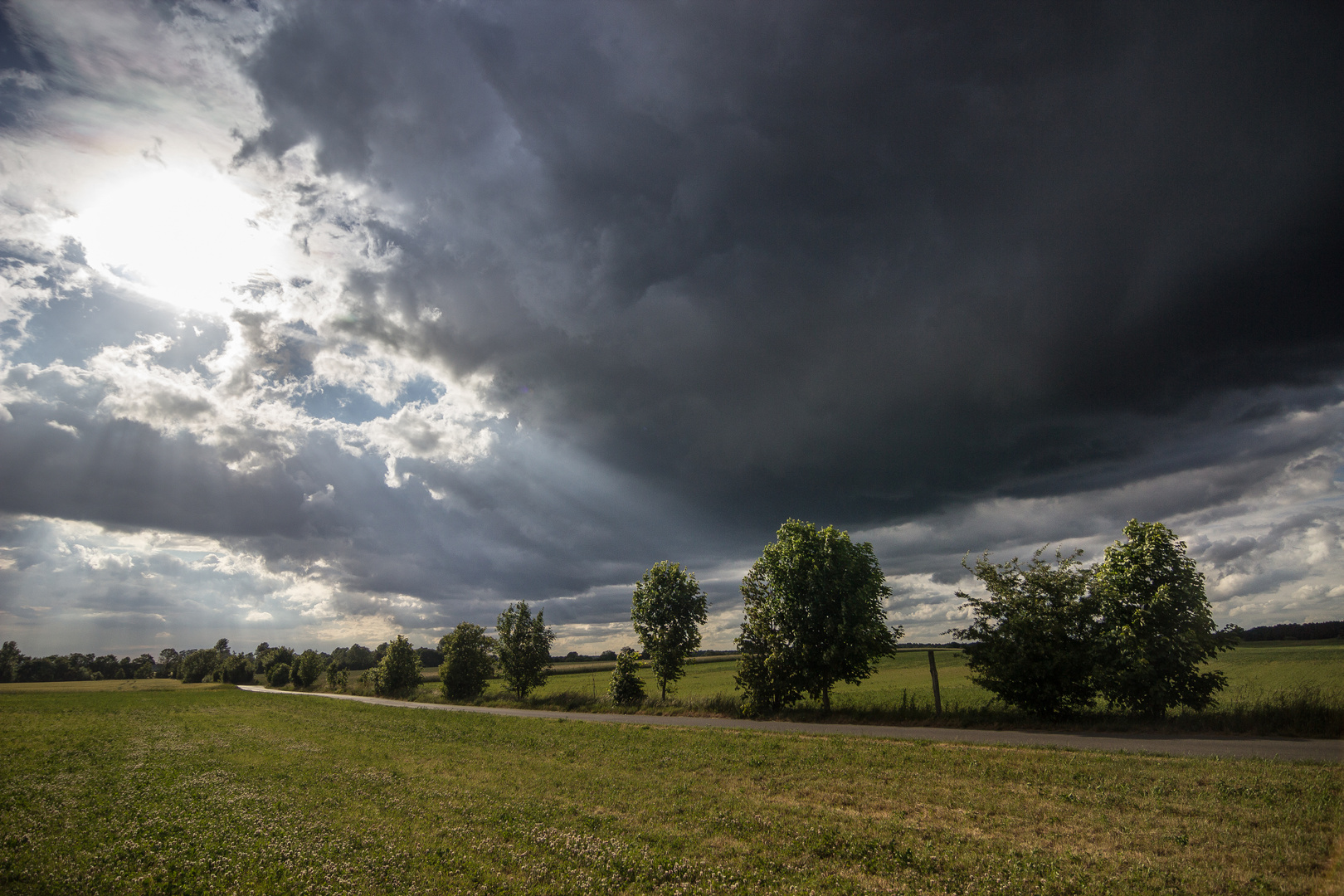 Wechselhaftes Wetter ...