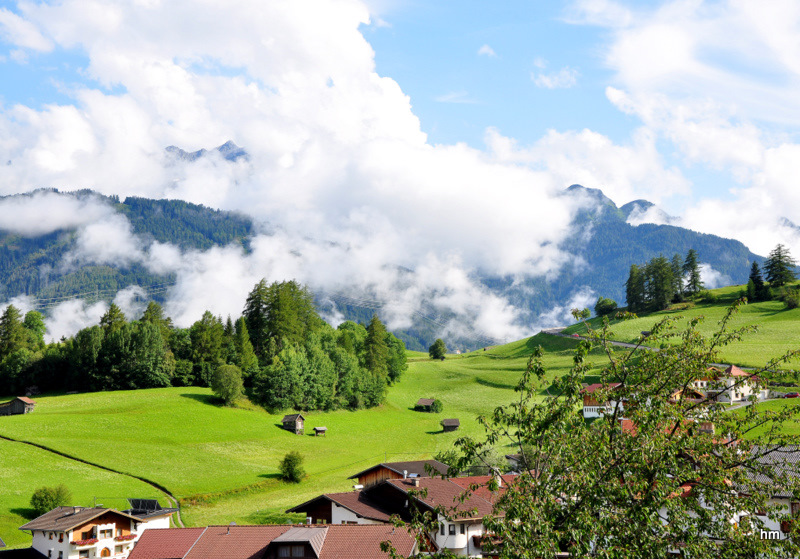 Wechselnde Wetter in Ladis/ Tirol