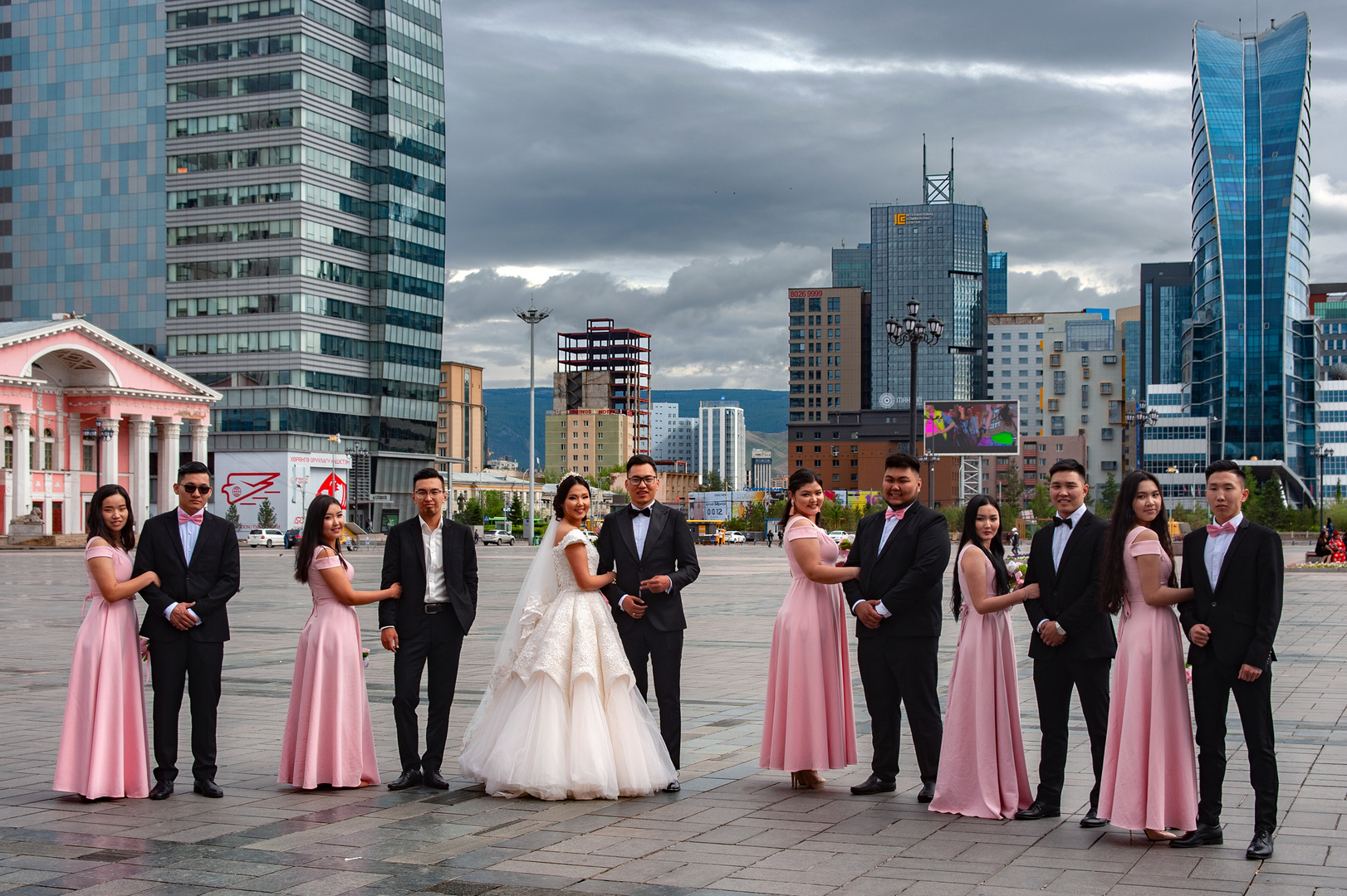 Wedding at Sukhbaatar Square