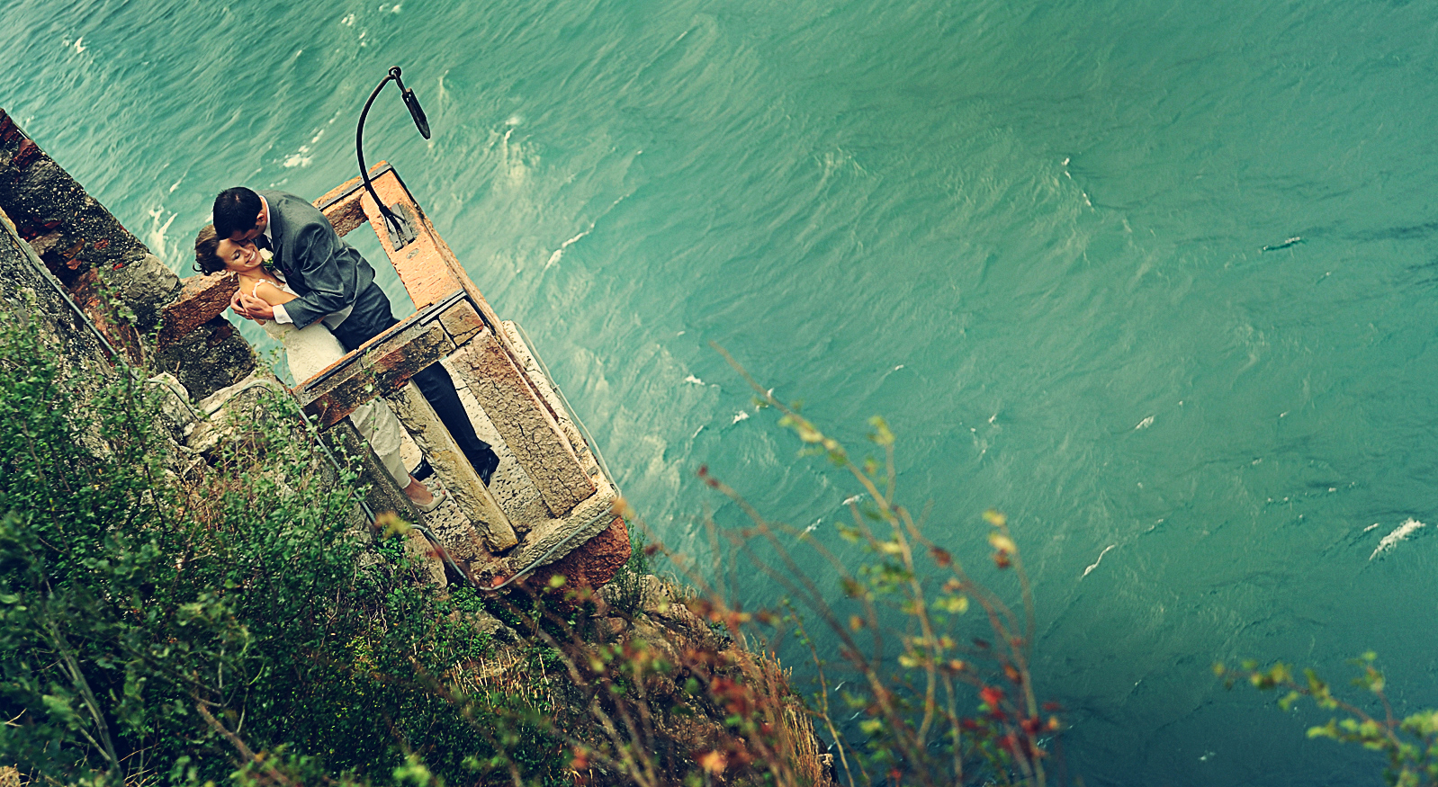 Wedding at the castle of Malcesine, Lake Garda | Romantic moment in a very romantic place...