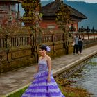 Wedding bride at Danau Bratan