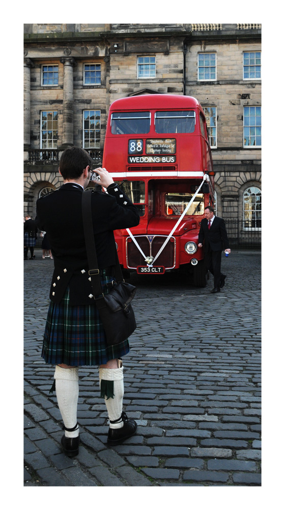 wedding bus