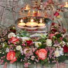 wedding candle light decoration