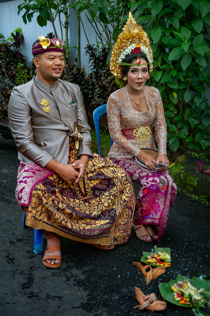 Wedding ceremony Oka and Komang