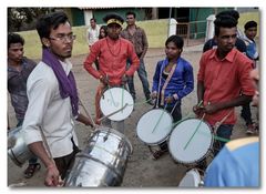 Wedding drummers