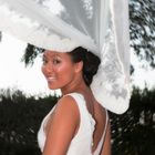 Wedding in Rome - giocando con il velo