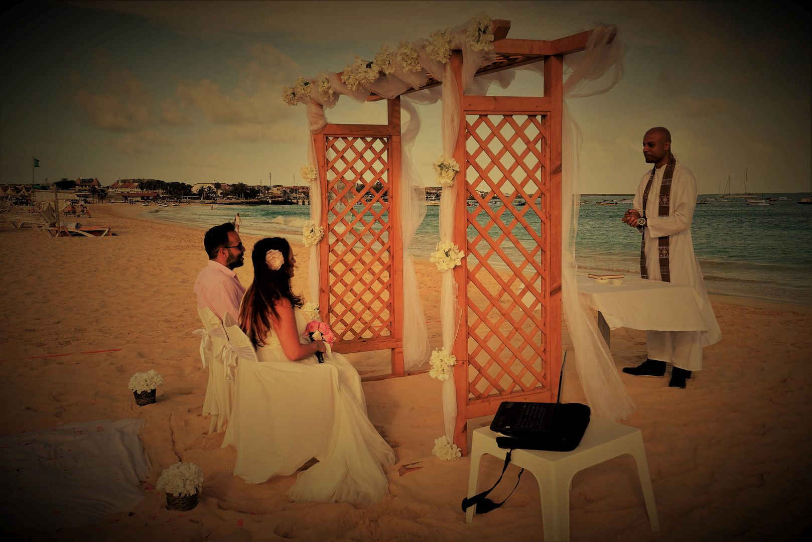 wedding in the beach 1