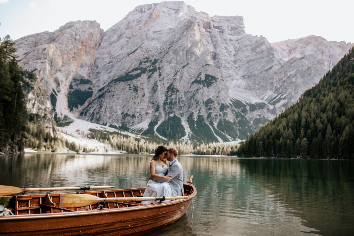 Wedding lago Braies