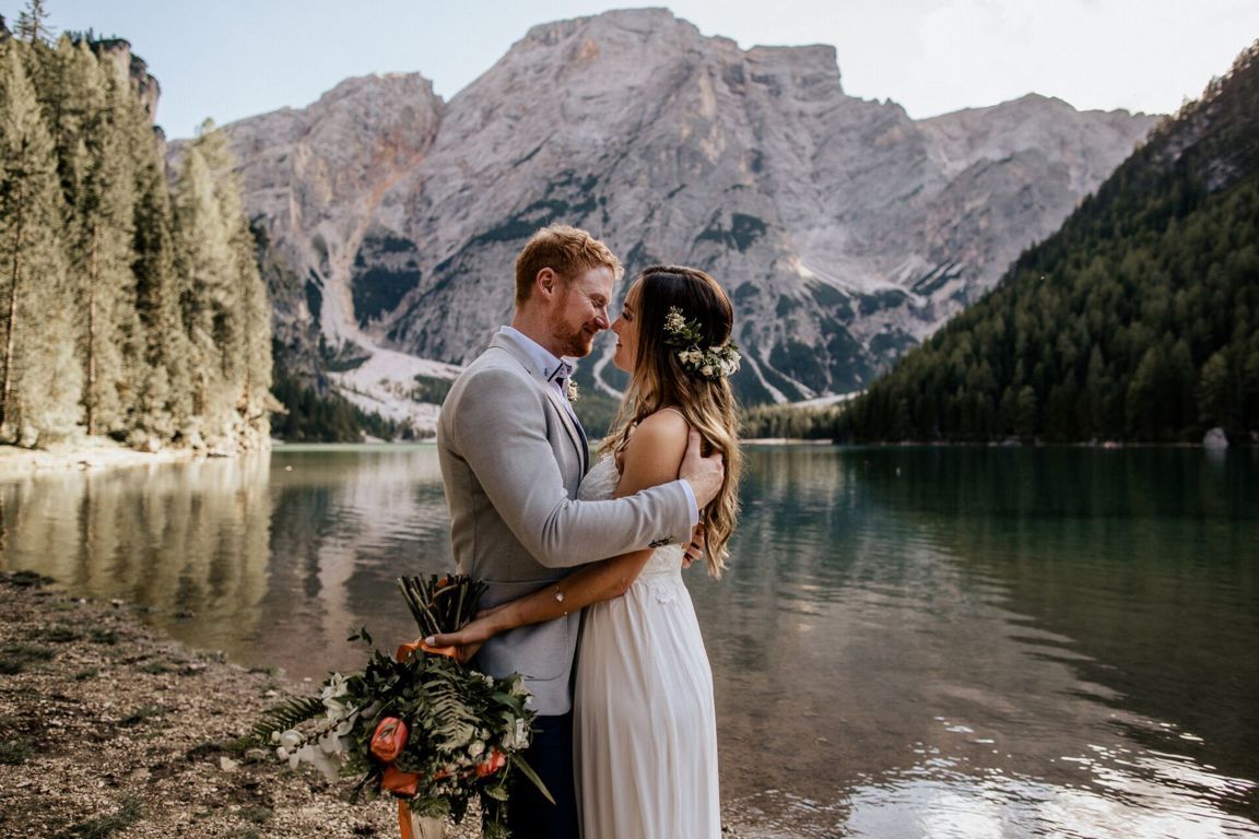 Wedding lago Braies