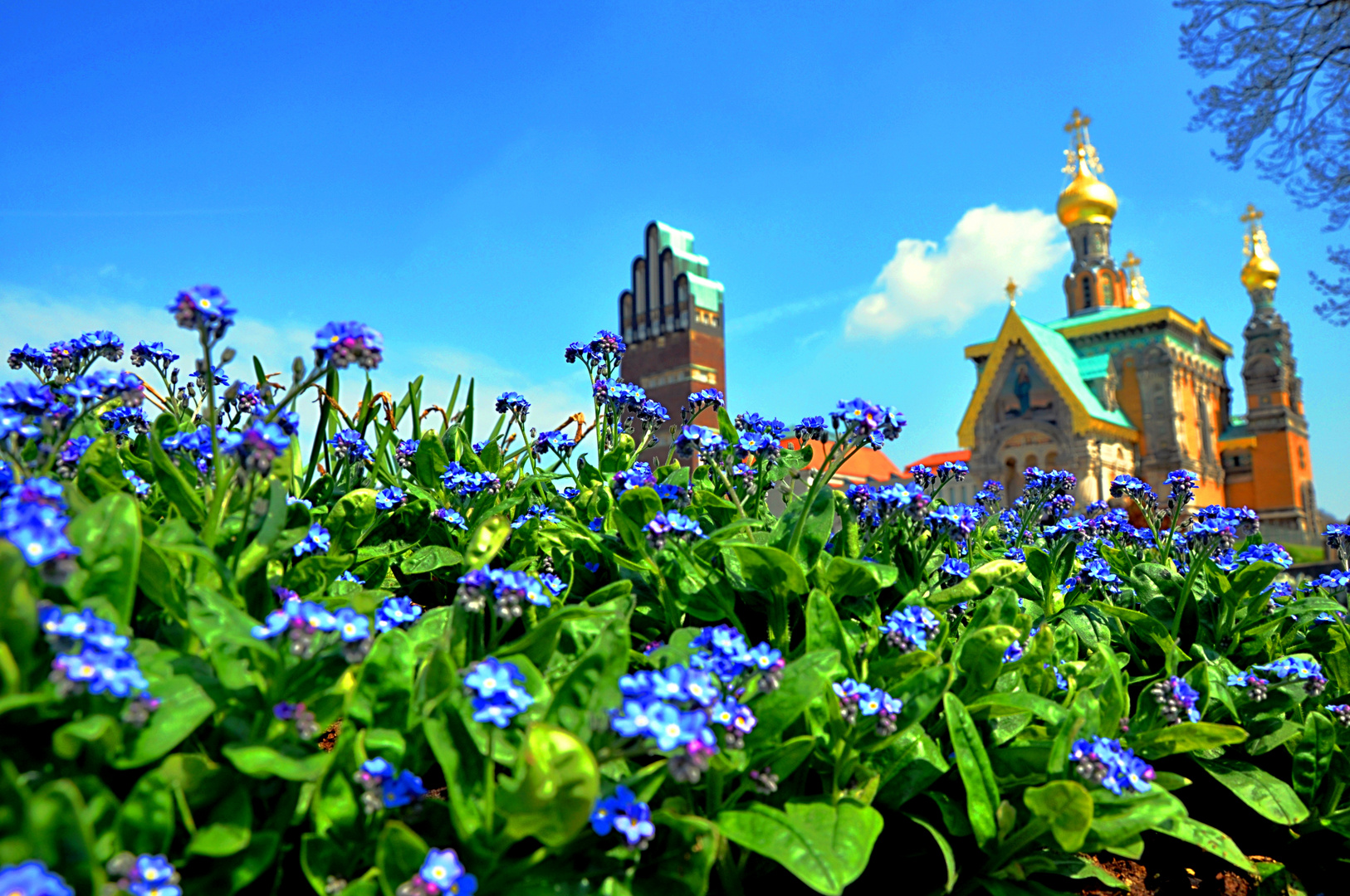 wedding tower & russian chapel