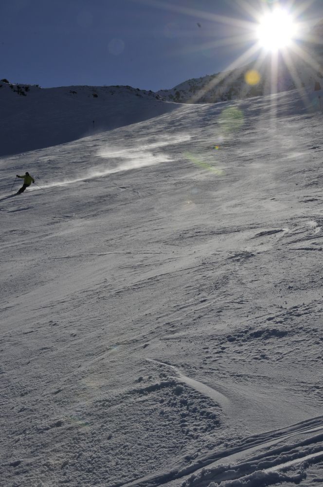 Wedeln Foto & Bild landschaft, berge, gipfel und grate Bilder auf