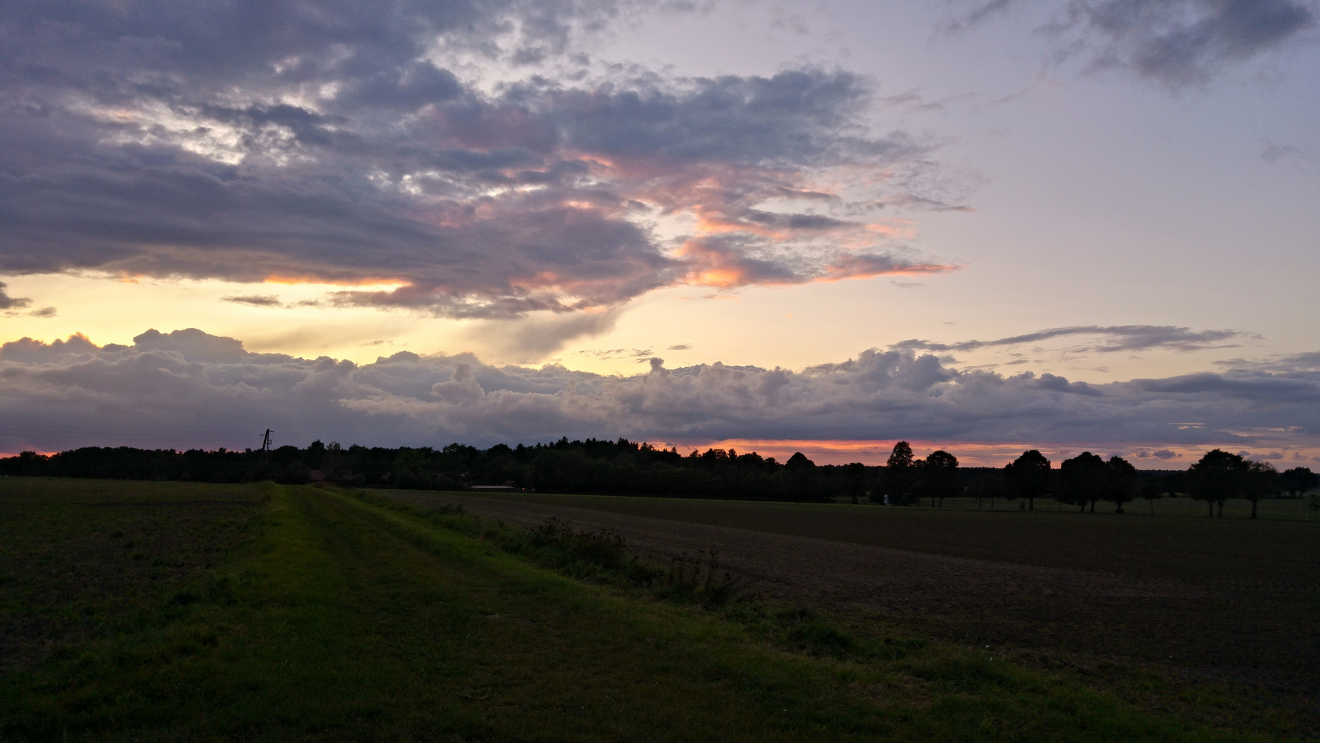 Wedemark Sonnenuntergang