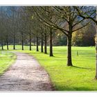 Weg auf dem Golfplatz in Starzach