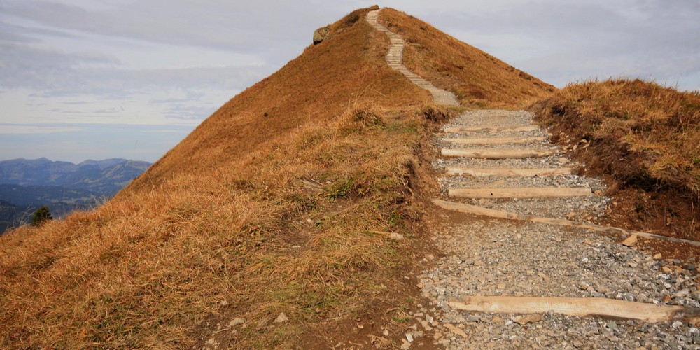 Weg auf die Gehrenspitze