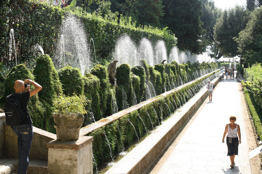 Weg der hundert Wasser - Villa d ' Este