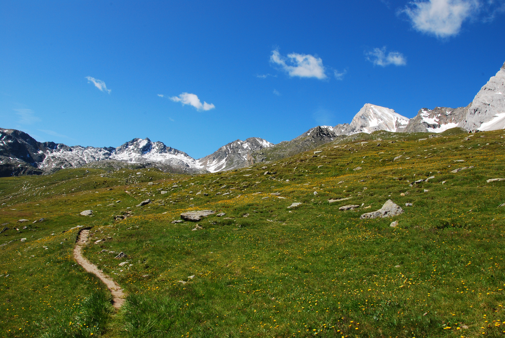 Weg durch Heidiland