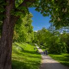 Weg entlang des Stadtgrabens