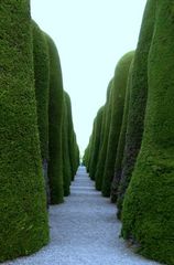 Weg im Friedhof in Punta Arenas